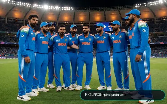 India vs Australia on Pixelpro